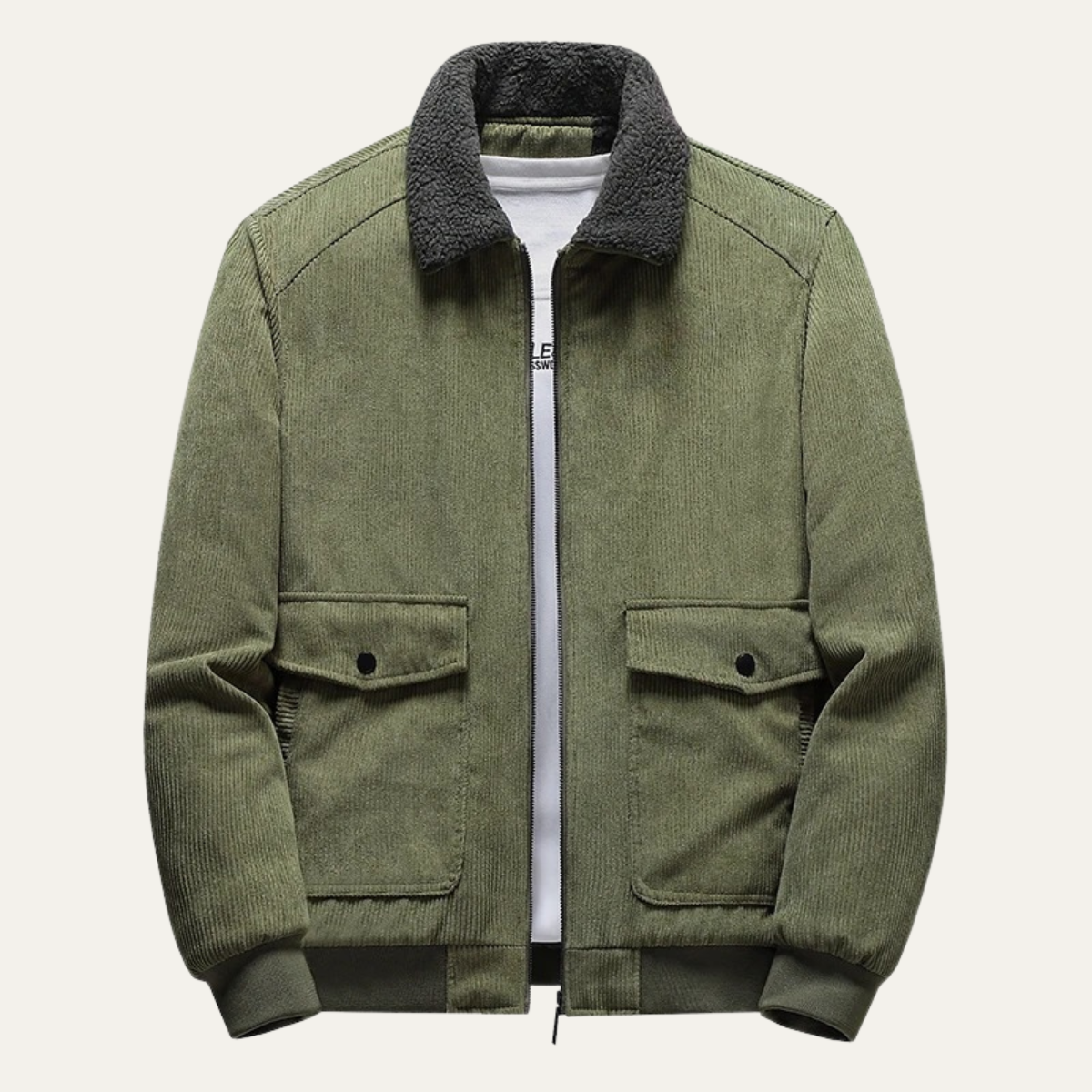 Men's Wool Fleece Jacket - Vonnera