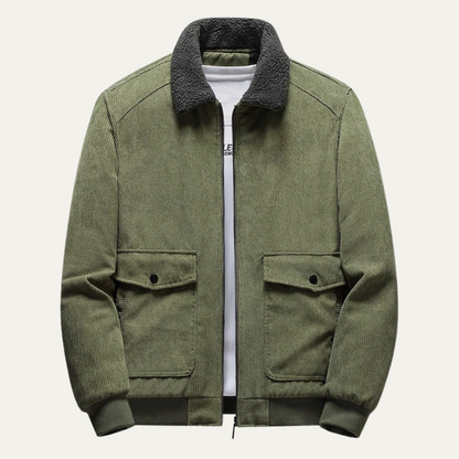 Men's Wool Fleece Jacket - Vonnera