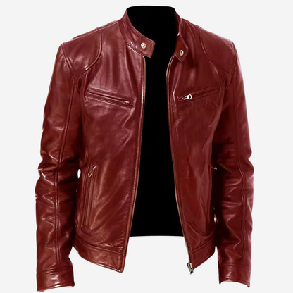 Men's Leather Classic Jacket