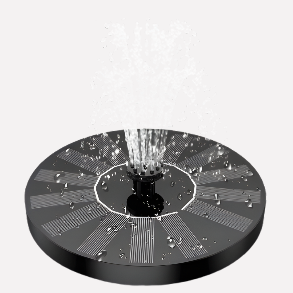 Solar Powered Outdoor Water Fountain - Vonnera