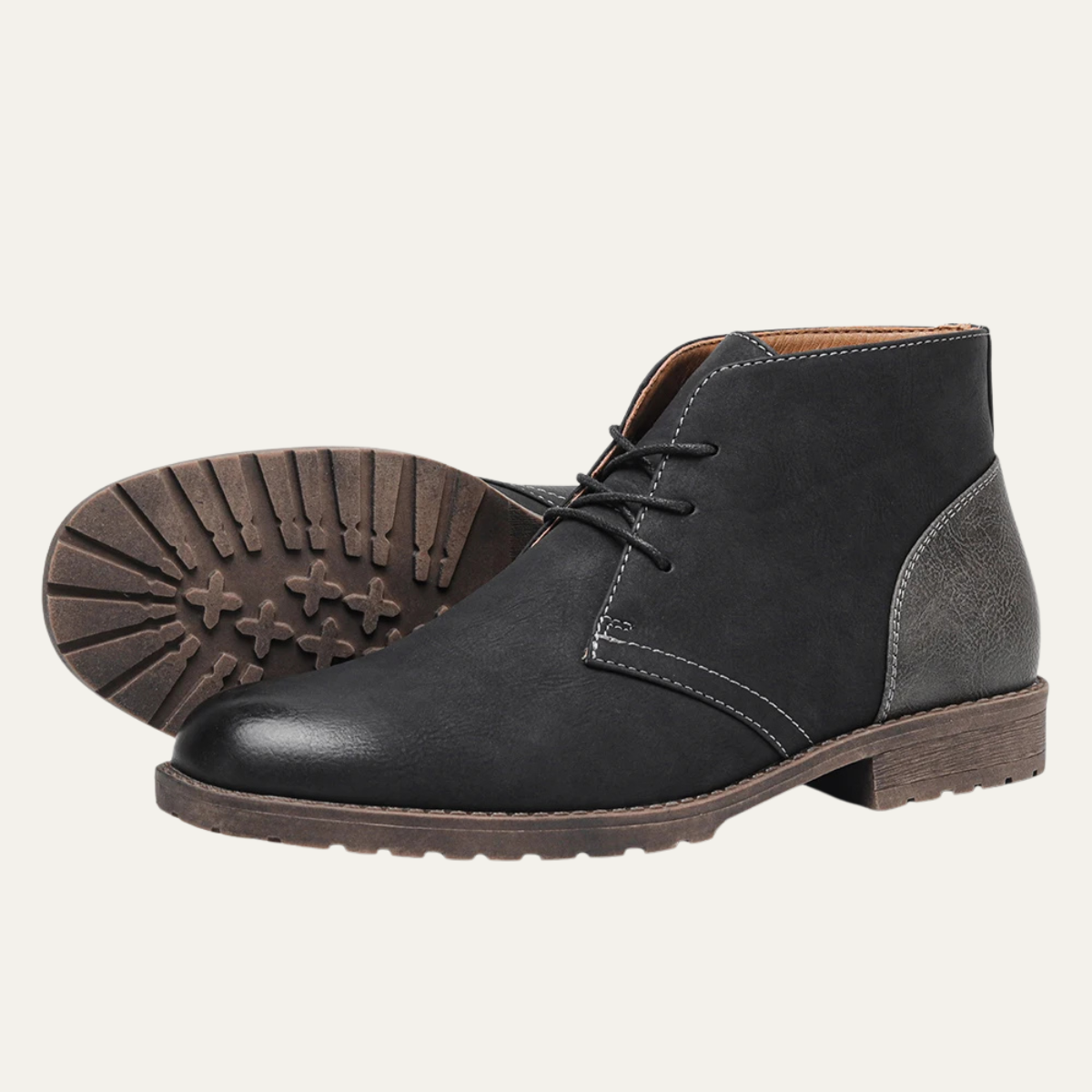 Elderpine Men's Vintage Leather Boots - Vonnera