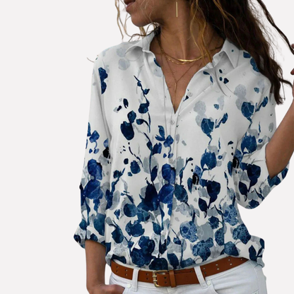 Women's Cotton Summer Blouse - Vonnera