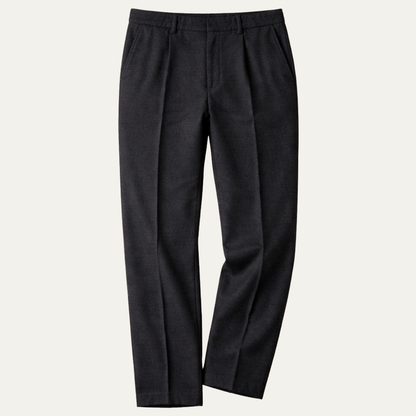 Men's Linen Pants Loose Fit Lightweight Beige - Vonnera