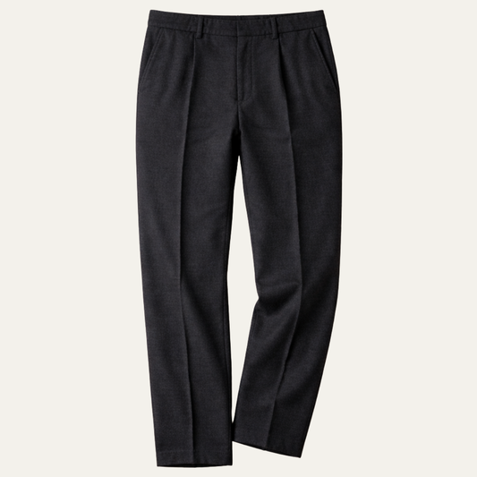 Men's Linen Pants Loose Fit Lightweight Beige - Vonnera