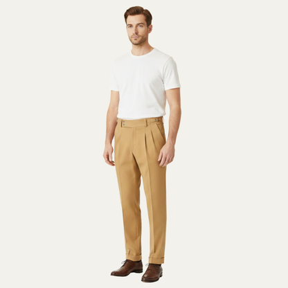 Men's Slim Fit Business Suit Pants