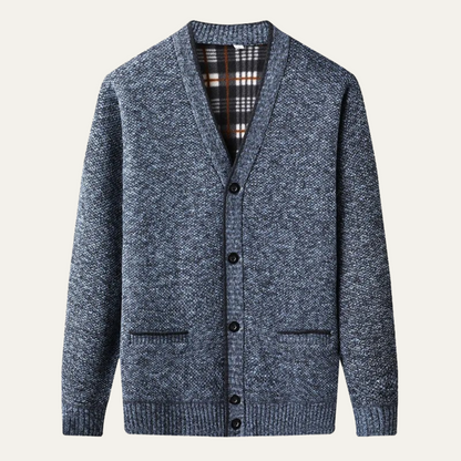Men's Casual Cardigan Warm Button Front - Vonnera