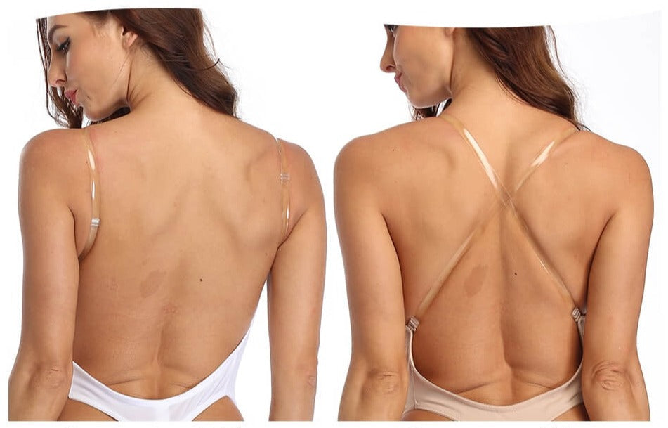 Lizy Women's Backless Shaper Deep V Body Suit
