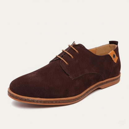 Devon Men's Suede Derby Shoes Classic