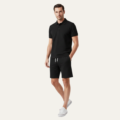 Men's Lightweight Beachwear Set Shirt And Shorts
