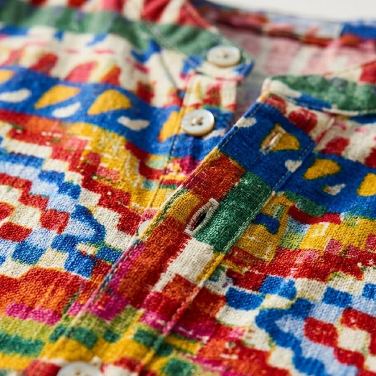 Men's Hawaiian Shirt Tropical Button Up Soft Cotton