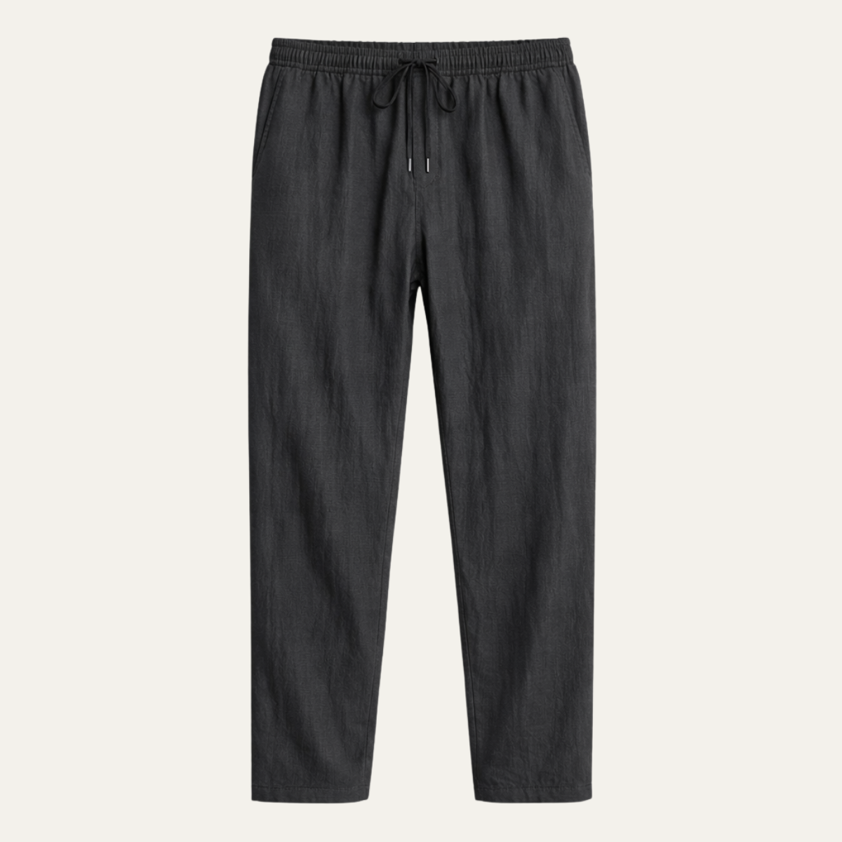 Men's Linen Straight Leg Pants Lightweight - Vonnera