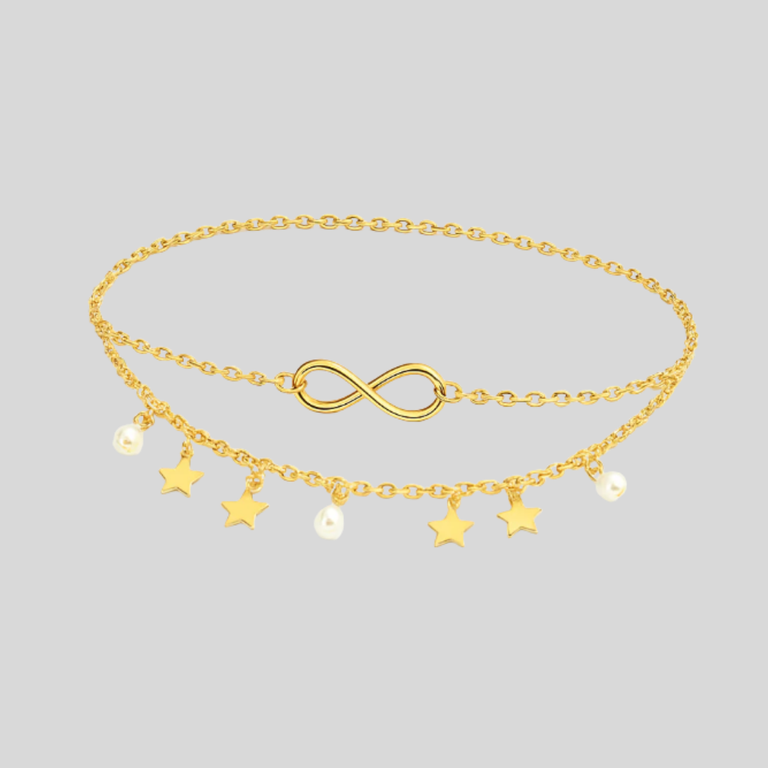 Women's Layered Anklet - Vonnera