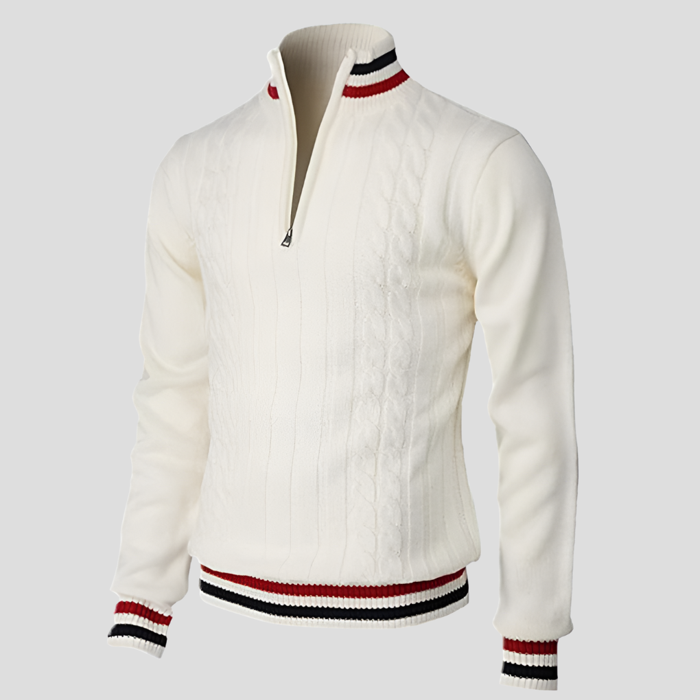 Men's Zipper Sweater - Vonnera