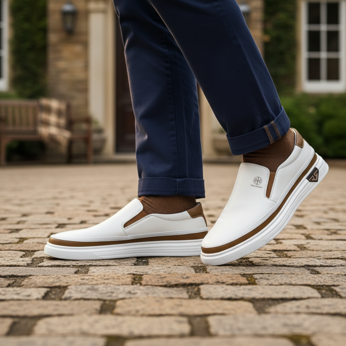 Kingsley Men's Orthopedic Slip On Shoes