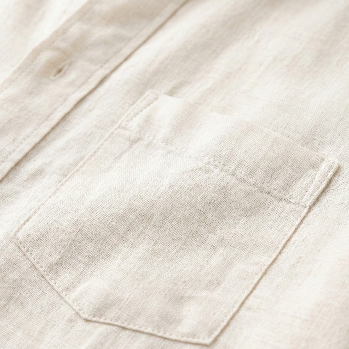 Men's Linen Shirt And Pants Set Oversized