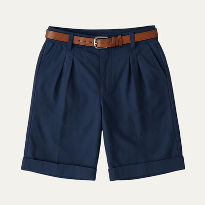 Henwick Men's Linen Shorts Tailored Summer Beige