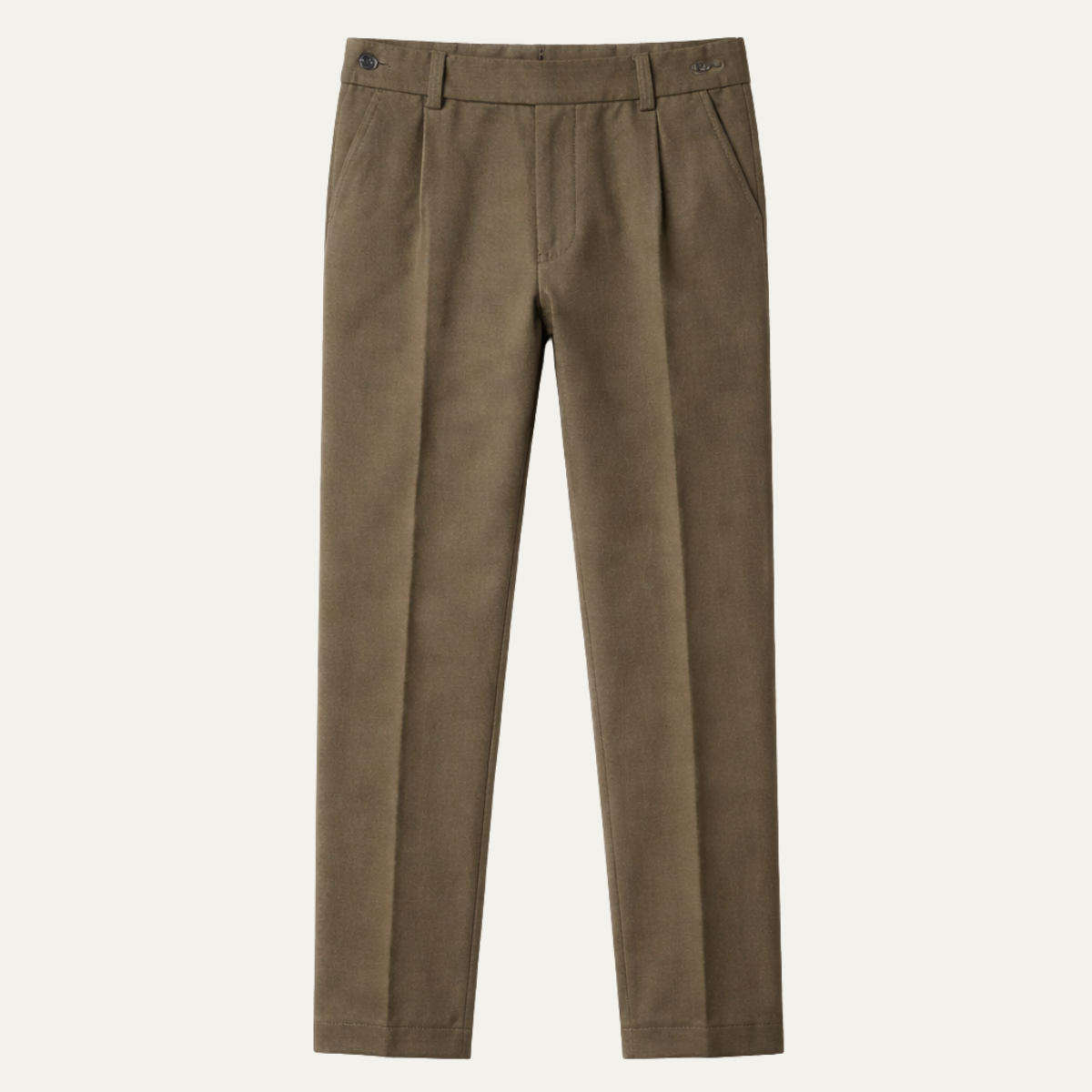 Men's Wool Business Pants Straight Leg - Vonnera