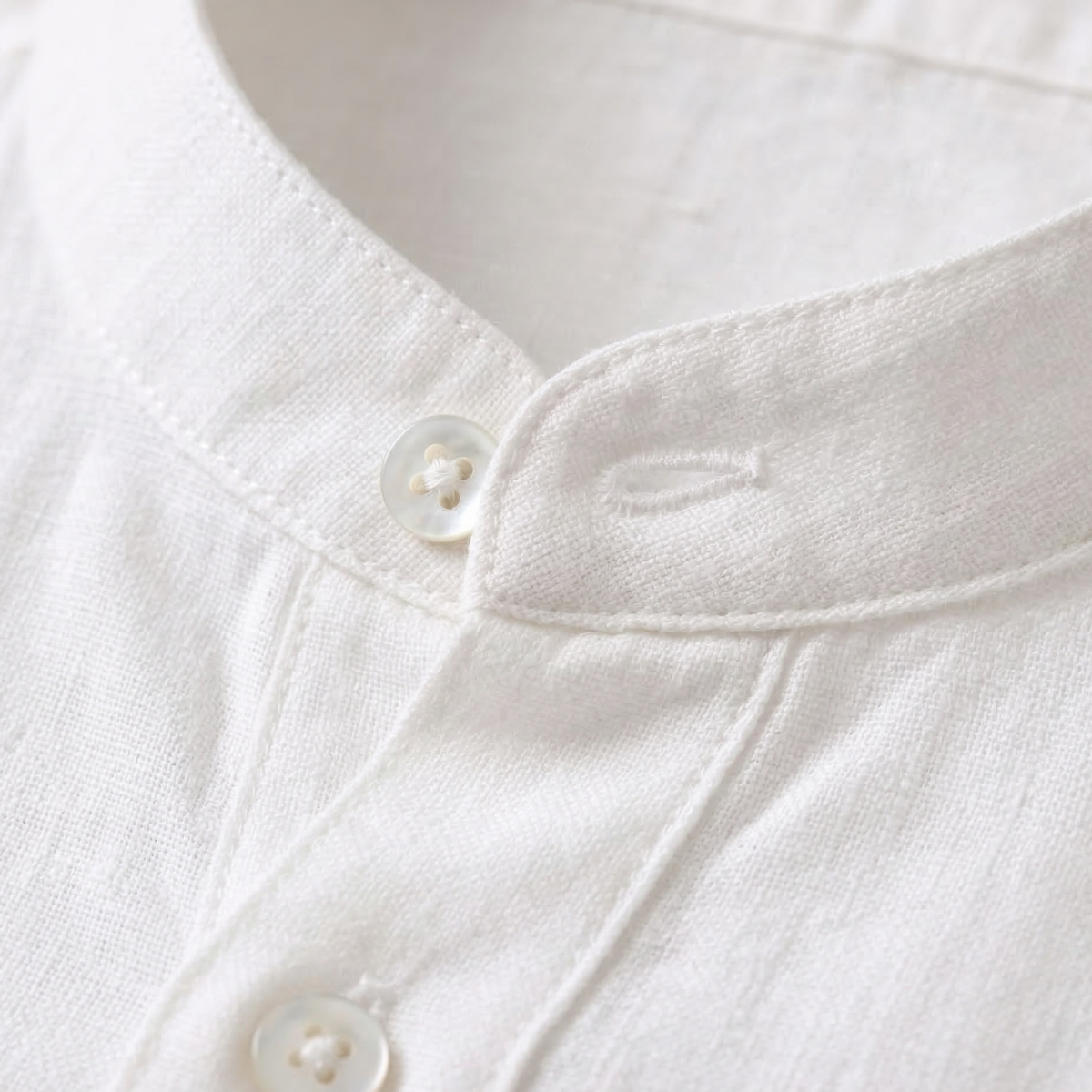 Men's Cotton Linen Casual Shirt And Pants Set