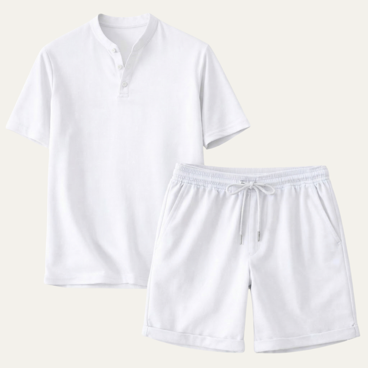 Men's Casual Summer Set T-Shirt And Shorts