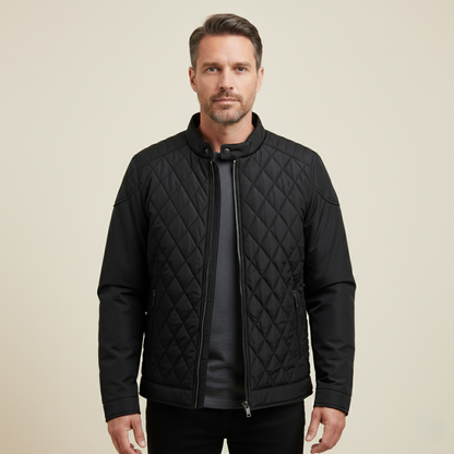 Men's Lightweight Padded Quilted Winter Jacket