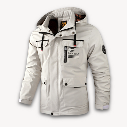 Men's Waterproof Winter Parka Jacket With Hood - Vonnera