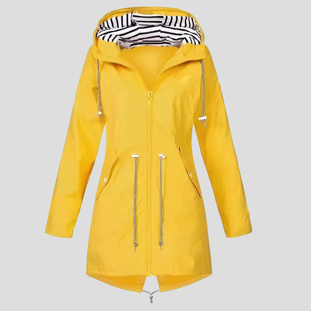Women's Water-Resistant Hooded Parka Jacket - Vonnera