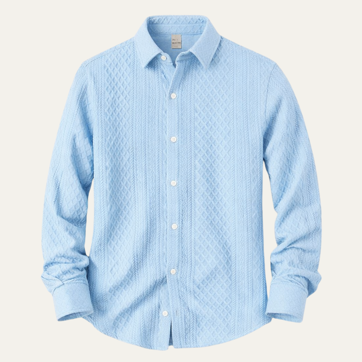 Men's Knit Business Casual Shirt - Vonnera