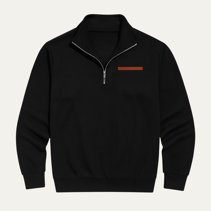Wexley Men's Half Zip Sweater Warm Stand Collar - Vonnera