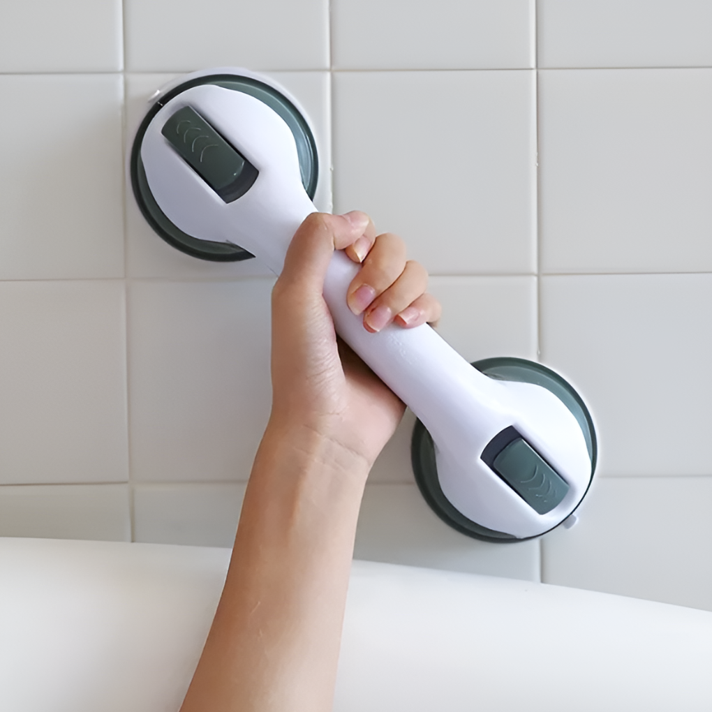 Bath Suction Grab Bar Stainless Steel Shower Handle - Vonnera
