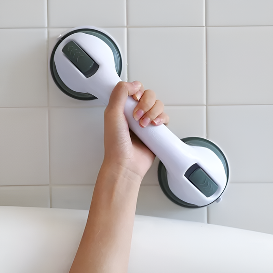 Bath Suction Grab Bar Stainless Steel Shower Handle - Vonnera