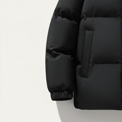 Men's Insulated Hooded Puffer Jacket Warm