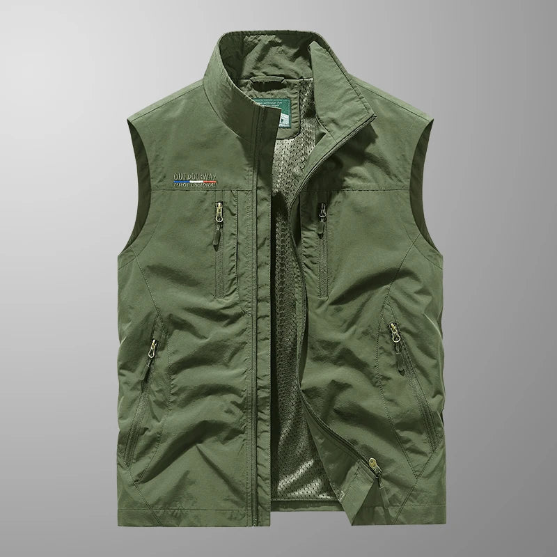 Men's Multi-Pocket Vest Breathable - Vonnera