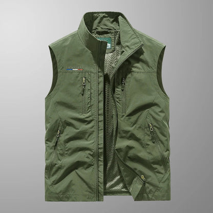 Men's Multi-Pocket Vest Breathable - Vonnera