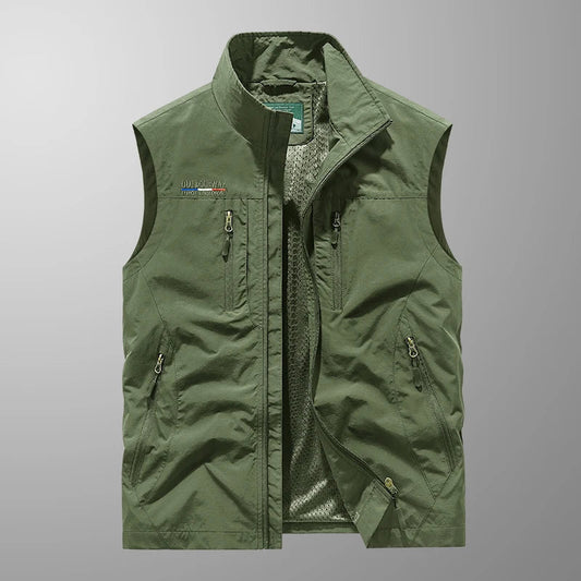 Men's Multi-Pocket Vest Breathable - Vonnera
