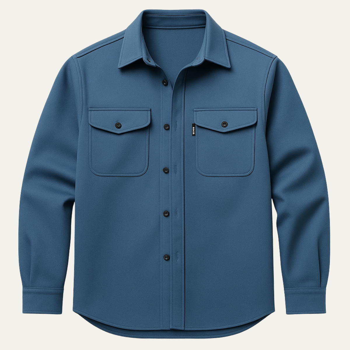 Men's Cotton Blend Button Up Shirt - Vonnera