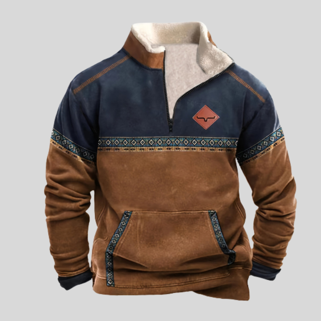 Men's Long-Sleeve Winter Sweater - Vonnera