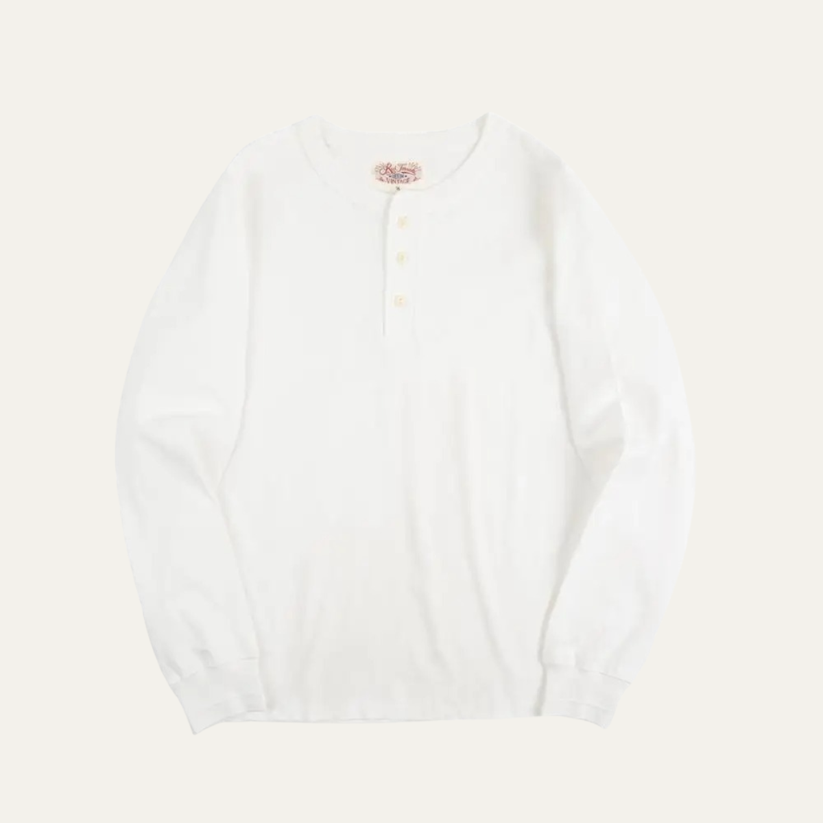 Men's Cotton Henley Shirt Classic Casual - Vonnera