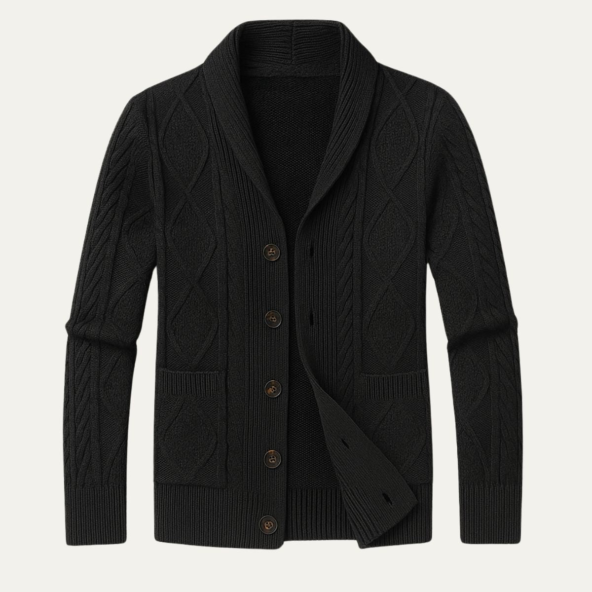 Lanchester Men's Cardigan Sweater