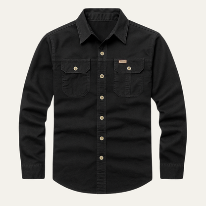 Men's Tactical Military Shirt With Pockets - Vonnera