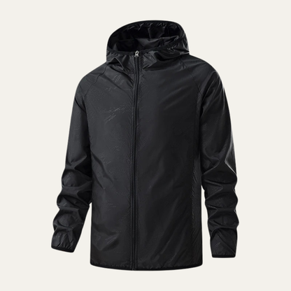 Vernazza Men's Hooded Windbreaker Waterproof Lightweight Jacket - Vonnera