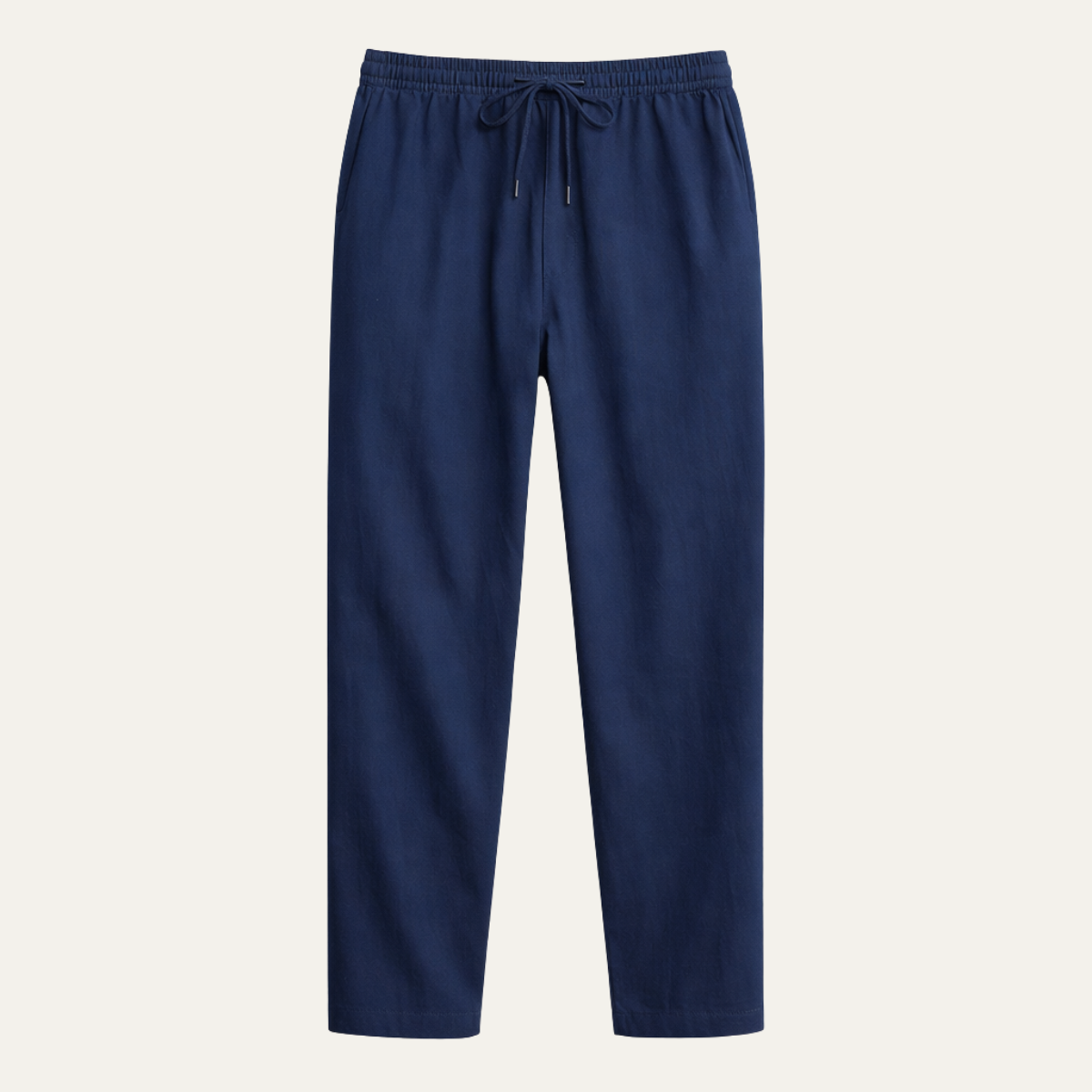 Men's Cotton Hemp Straight Leg Pants Breathable - Vonnera