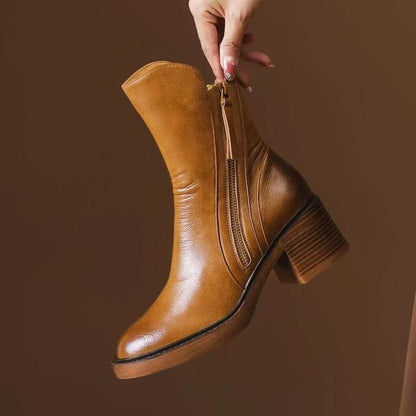 Aurelia Vellure Heel Ankle Boots