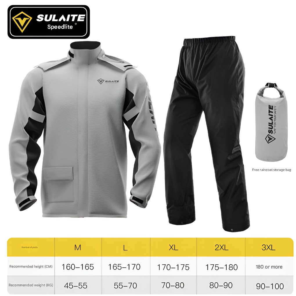 Waterproof Outdoor Rain Jacket Pants Set