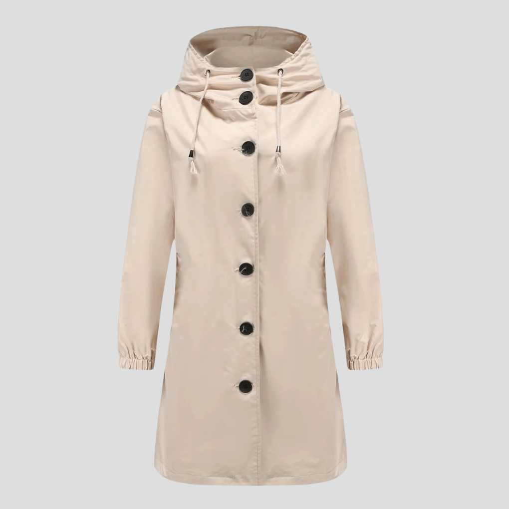 Women's Waterproof Rain Jacket Hooded - Vonnera