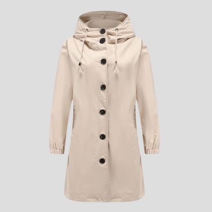 Women's Waterproof Rain Jacket Hooded - Vonnera