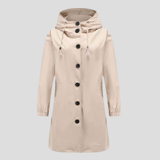 Women's Waterproof Rain Jacket Hooded - Vonnera