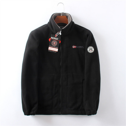 Men's Fleece Windbreaker Jacket Comfortable
