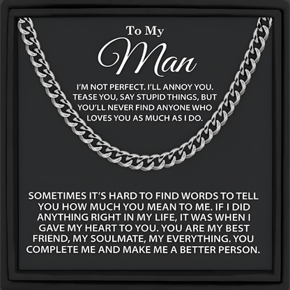 Men's Gold Cuban Link Chain Necklace - Vonnera