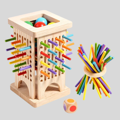 Wooden 3-in-1 Game Stick - Vonnera