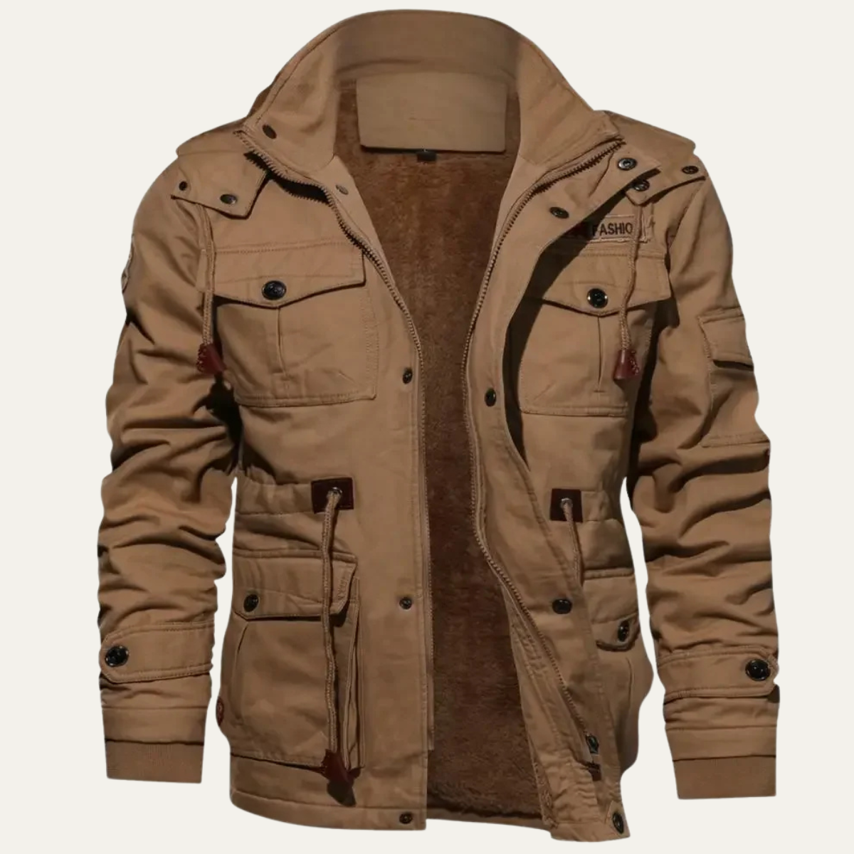 Men's Thick Warm Hooded Winter Jacket - Vonnera